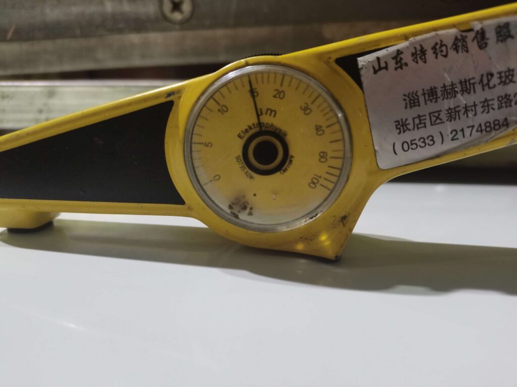 Измеритель толщины лакокрасочного покрытия -wanzhi