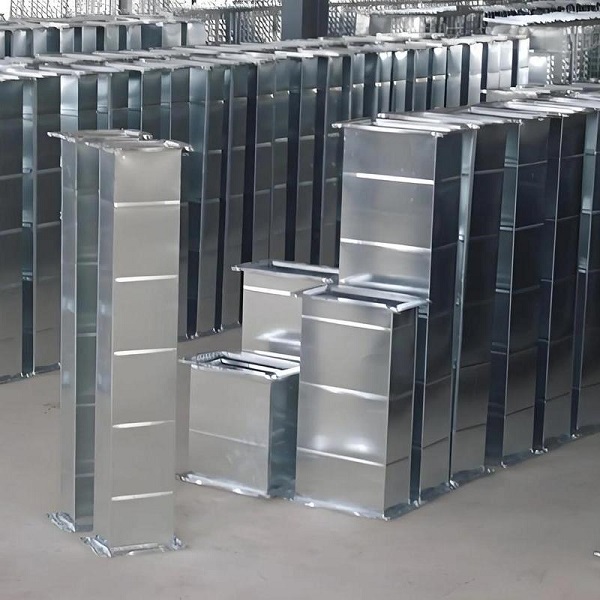 Применение оцинкованной стали - вентиляционные трубы Оцинкованная стальная рулонная сталь Применение - вентиляционные трубы