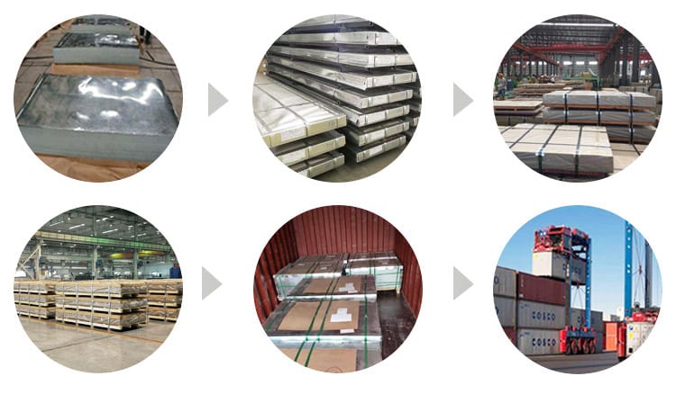 wanzhi Упаковка и транспортировка стальных листов wanzhi Упаковка и транспортировка стальных листов