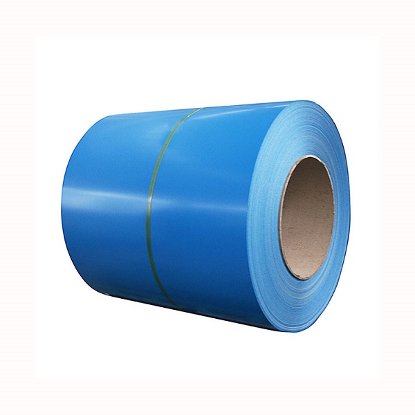 Рулон оцинкованной стали синего цвета (PPGI)