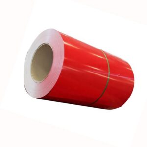 Рулоны оцинкованной стали красного цвета (сталь PPGI)